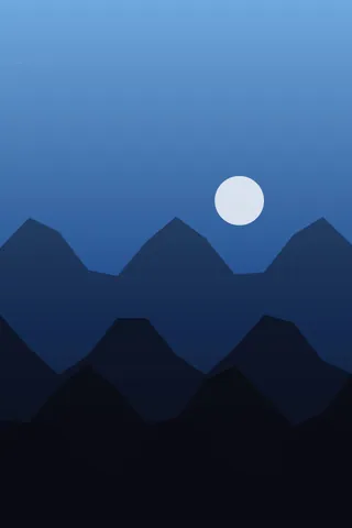 Night falls